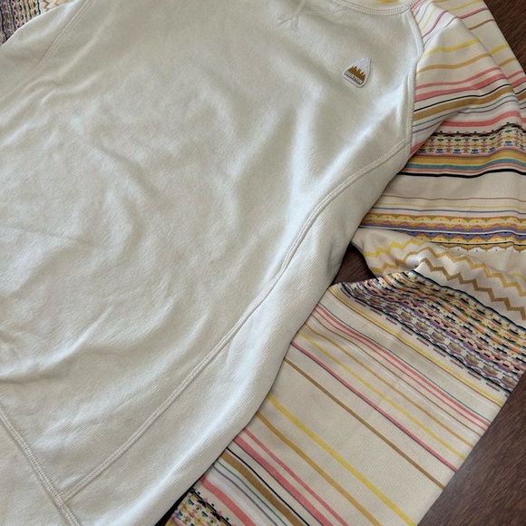 Women’s Burton Oak Pullover Crewneck Sweatshirt Size Small Stowe Raglan - Picture 2 of 6